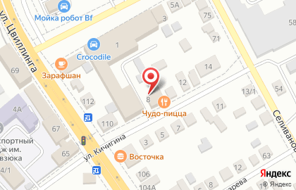 Магазин Оренбургский кондитер в Промышленном районе на карте