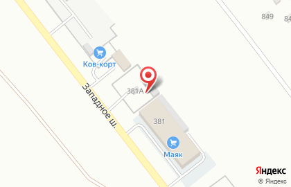 Завод профнастила УралПрофиль-М в Орджоникидзевском районе на карте
