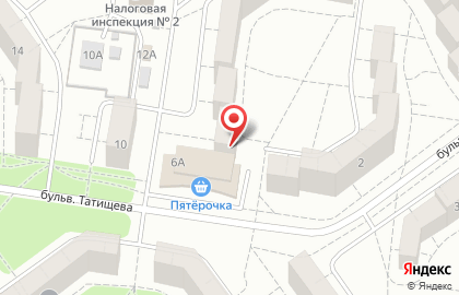 Салон красоты Комплимент в Автозаводском районе на карте