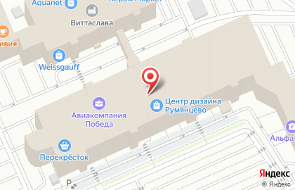 Центр дизайна Румянцево на карте