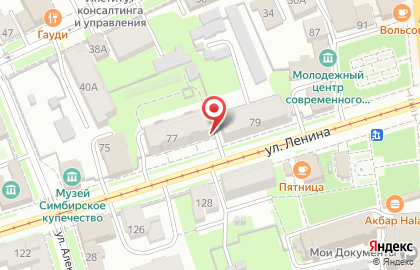 Цветочный салон Эдем в Ленинском районе на карте
