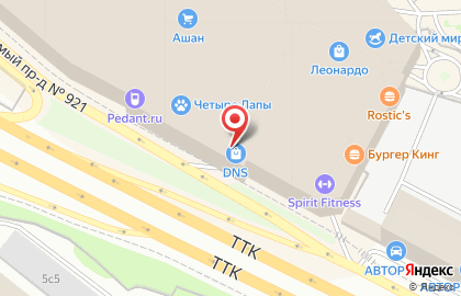 Ригла на Ленинском проспекте на карте