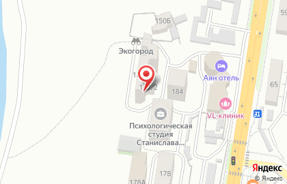Частный детский сад Бибигон+ в Октябрьском районе на карте