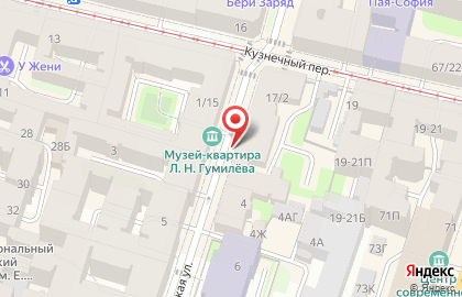 Магазин серебра в Санкт-Петербурге на карте