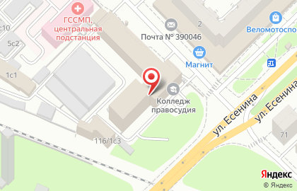 Флагман на Полевой улице на карте