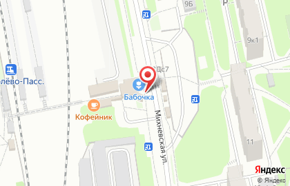 Продуктовый магазин в Москве на карте