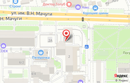 ЗАО Банк Первомайский в Карасунском округе на карте