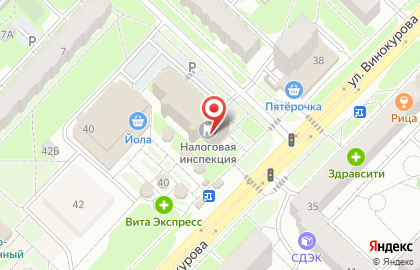 ИФНС, Инспекция Федеральной налоговой службы России по г. Новочебоксарску Чувашской Республики на карте