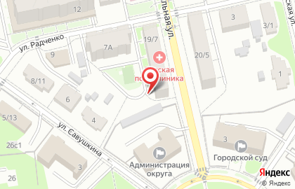 Г. Шатуры при црб на карте