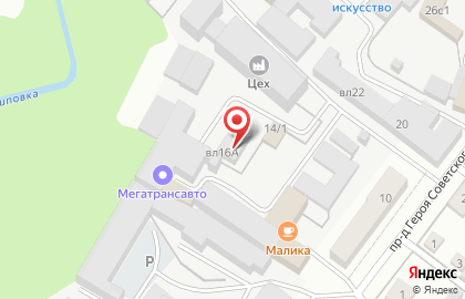 Пилоцентр на карте