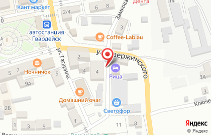 Караоке Виктория на Замковой улице на карте