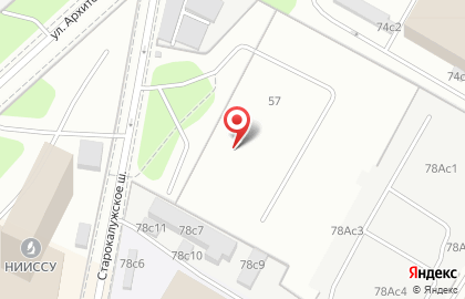 Экспериментальный творческо-производственный комбинат Воронцово на улице Архитектора Власова на карте