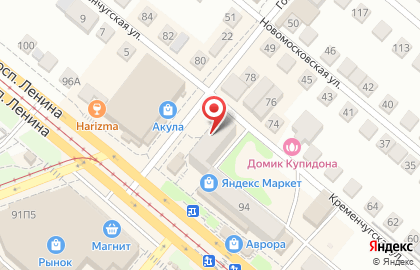 Салон красоты Красивые люди на проспекте Ленина на карте