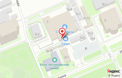 Компания ВетЗооРай в Архангельске на карте