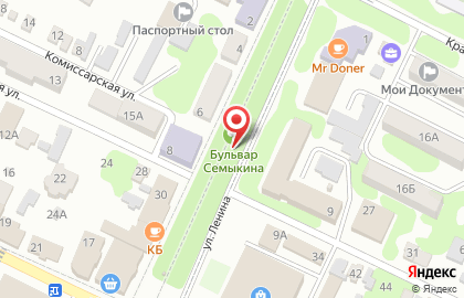 Магазин цифровой и бытовой техники DNS на улице Семыкина на карте