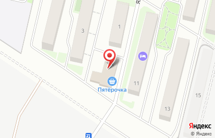 Киоск быстрого питания Русский аппетит на Ягодной улице на карте