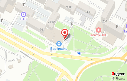 Берег на Байкальской улице на карте