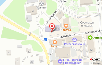 Почта Банк в Смоленске на карте