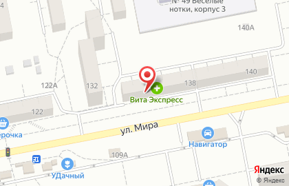 Банкомат АК Барс Банк на улице Мира на карте