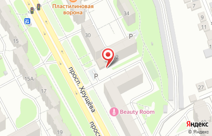 Строительная компания Инженер на проспекте Хрущёва на карте