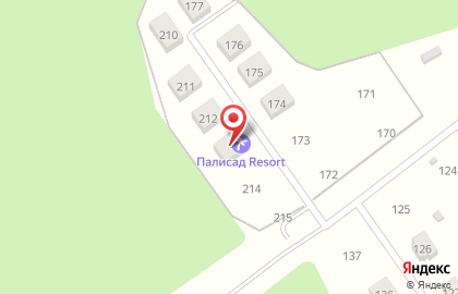 База отдыха Палисад Resort на карте
