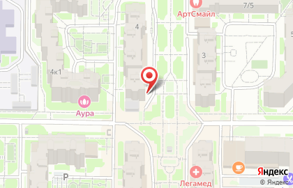 Магазин у дома Бристоль в Приволжском переулке на карте