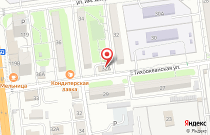 Принцесса на Тихоокеанской улице на карте