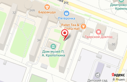 Пятерочка Универсам в Дмитрове (ул Загорская) на карте