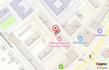 Магнит Маркет в Чапаевске на карте