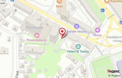 Золотой на улице Платонова на карте