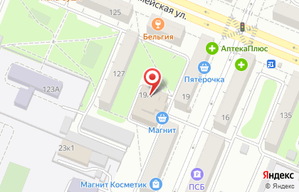 Микрофинансовая компания ФИНОТДЕЛ на Красной улице на карте