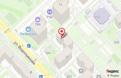 Стоматология СтомАрт на улице Водопьянова на карте