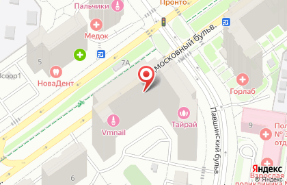 Терминал МТС-Банк на Подмосковном бульваре на карте