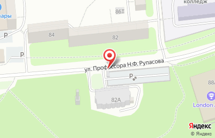 Автостоянка в Ижевске на карте
