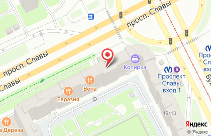 Магазин мясных полуфабрикатов на карте