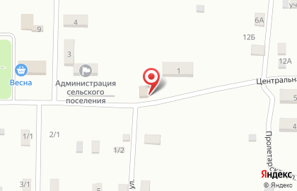 Продуктовый магазин в Волгограде на карте