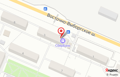 СберБанк России в Сертолово, на Чёрной Речке, 3 на карте