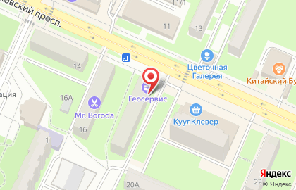 Компания Геодезия на карте