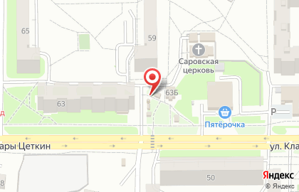 Киоск Ключ здоровья в Железнодорожном районе на карте