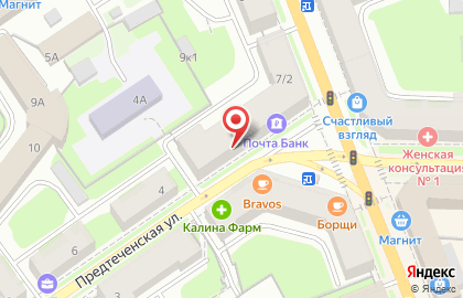 Страховая компания АльфаСтрахование на Большой Санкт-Петербургской улице на карте