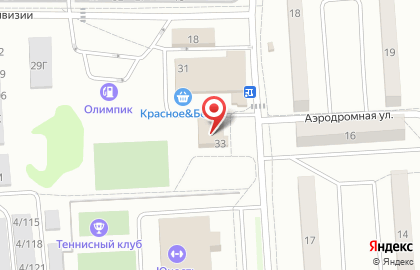 Магазин Восточный базар, магазин на Аэродромной улице на карте