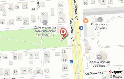 Магазин автотоваров LADA Dеталь в Заволжском районе на карте