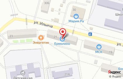 Салон связи МТС на улице Ильича на карте