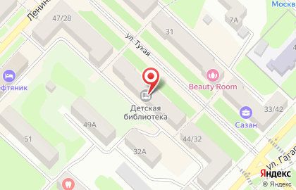 Центральная детская библиотека им. Ю. Гагарина на карте