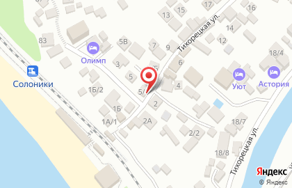 Киоск курортных товаров в Лазаревском районе на карте