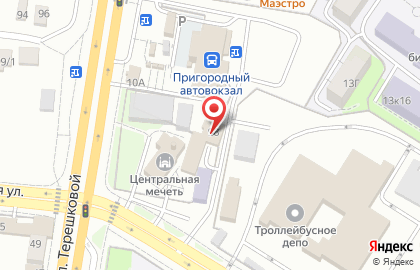 Салон оптики Семейная оптика в Центральном районе на карте