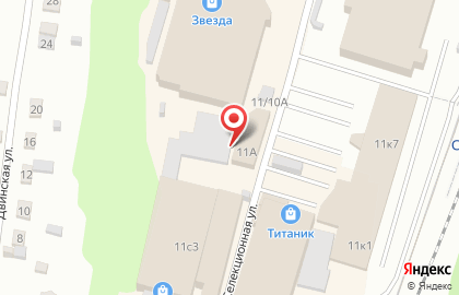 Китай на Селекционной улице на карте