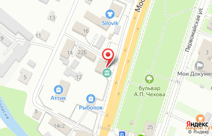 Кадастр-Сити на Московской улице на карте