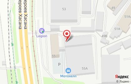 Автомойка в Перми на карте