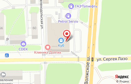 Строящееся административное здание по ул. Сергея Лазо, 60а на карте